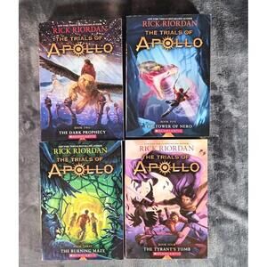 The Trials of Apollo Set of 4 Vol 2 - 5 Rick Riordan Paperback